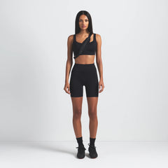 NikeSKIMS MATTE SCOOP NECK BRA | OBSIDIAN