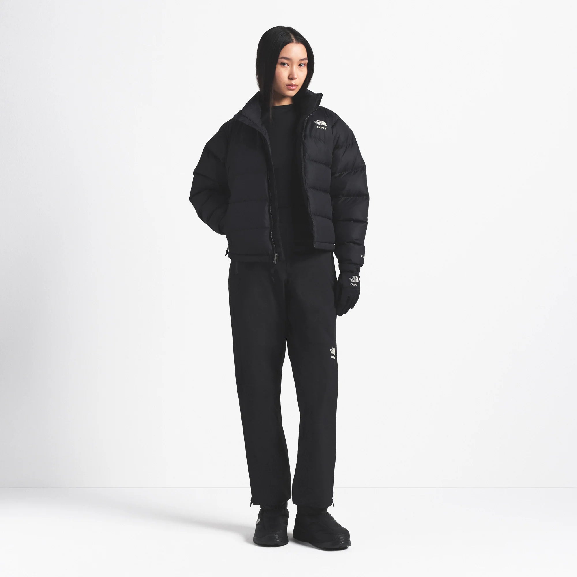 THE NORTH FACE X SKIMS 2000 RETRO NUPTSE JACKET | ONYX