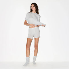 BOYFRIEND BOXER | LIGHT HEATHER GREY