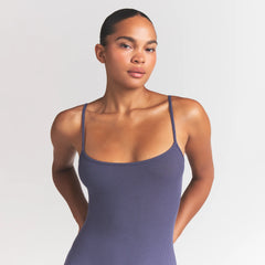 SOFT LOUNGE LONG SLIP DRESS | SLEET