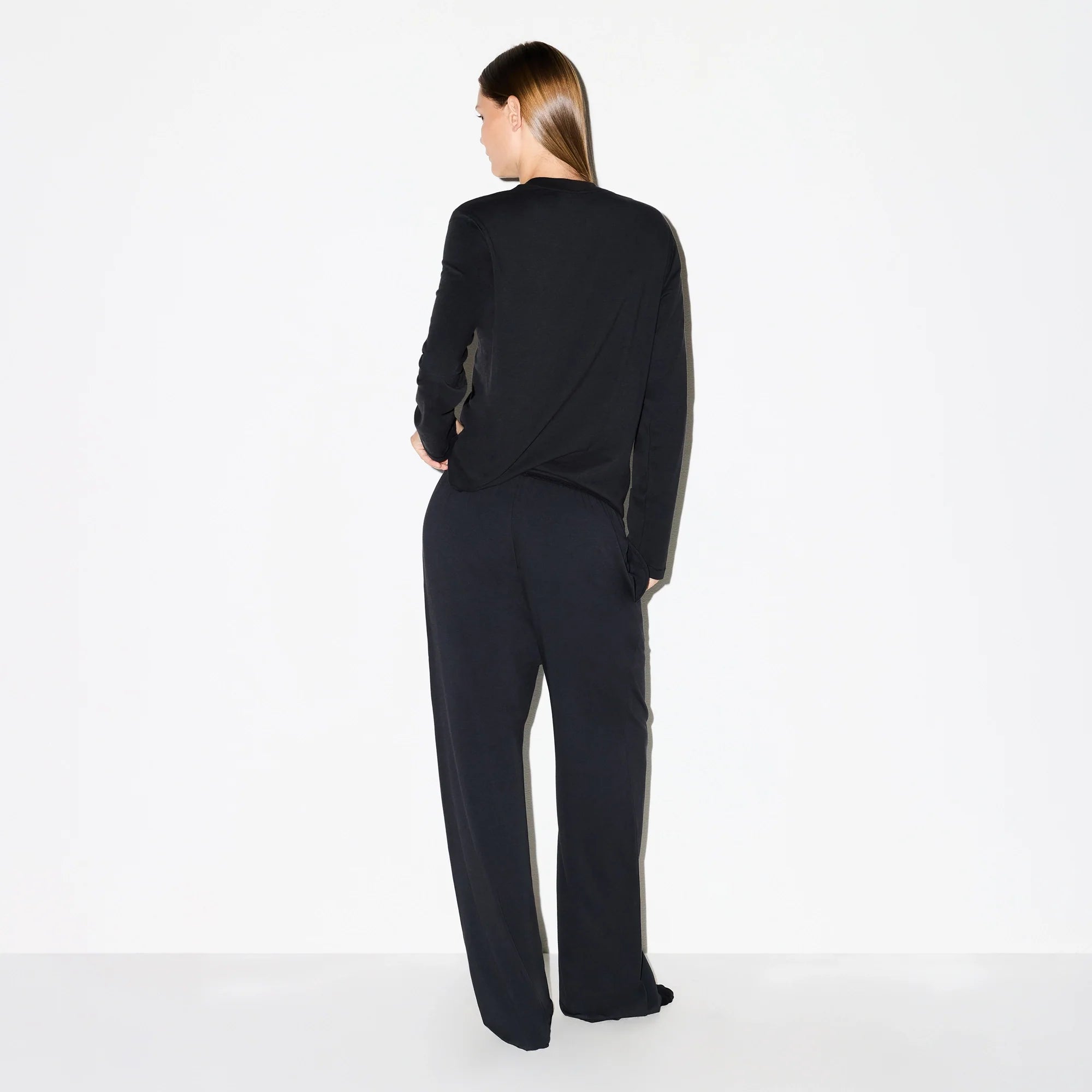BOYFRIEND LONG SLEEVE T-SHIRT | ONYX