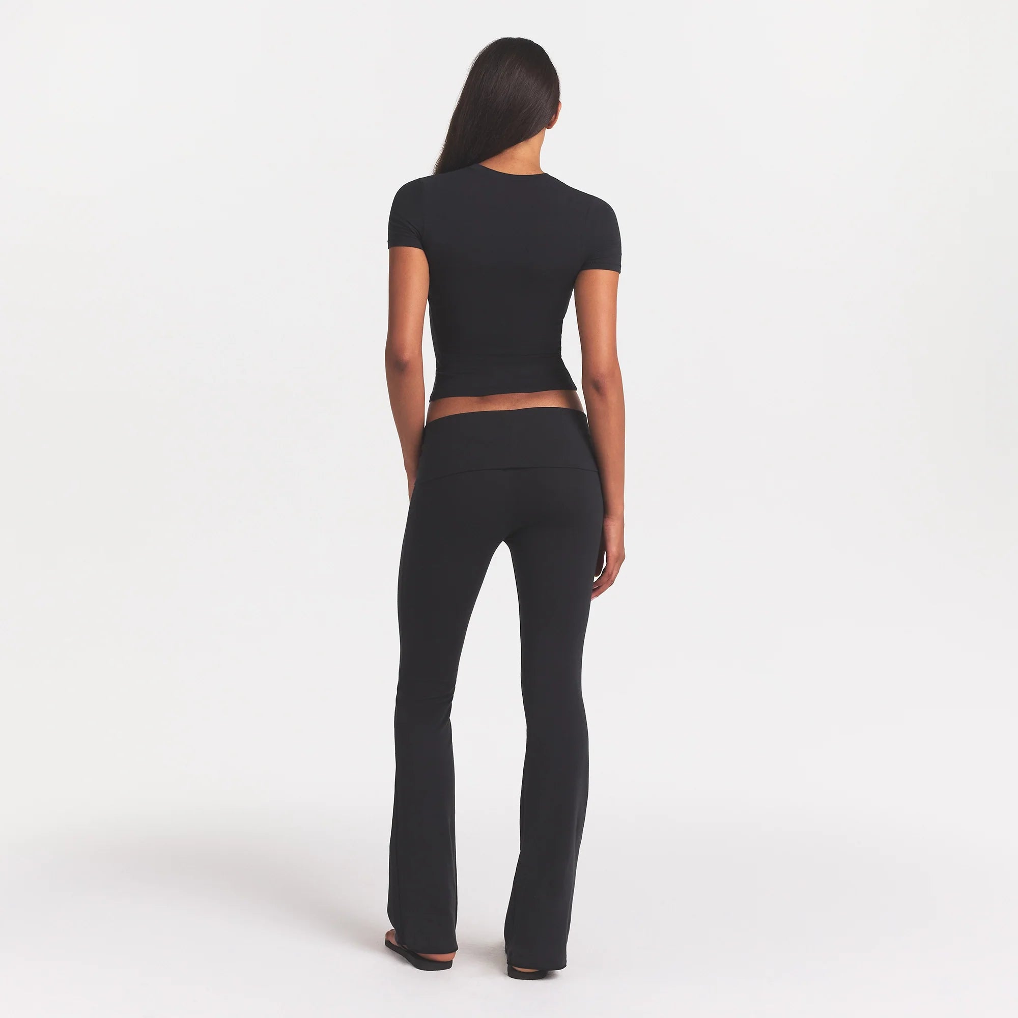 COTTON JERSEY FOLDOVER PANT | SOOT