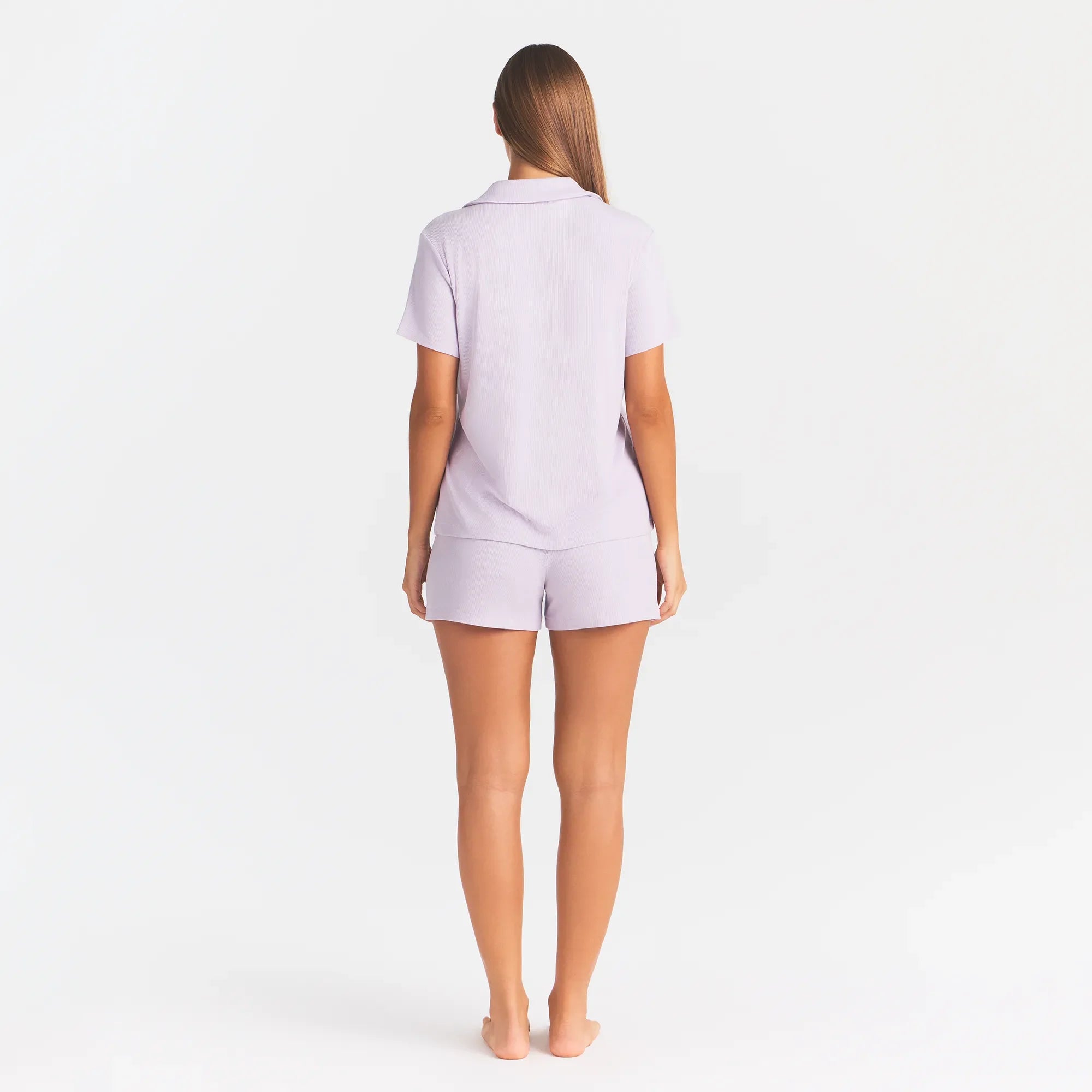 SOFT LOUNGE SHORT SLEEP SET | IRIS MICA