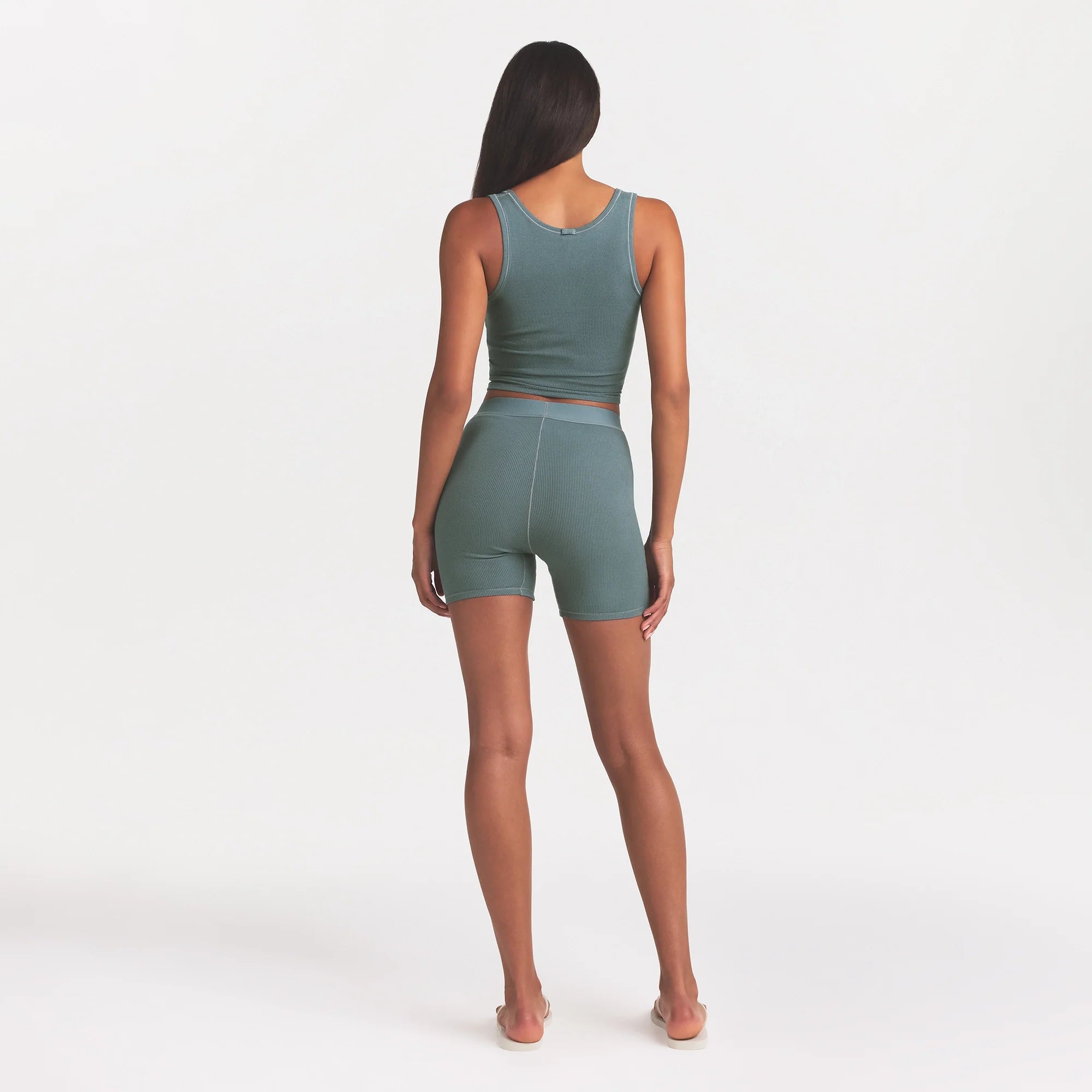 COTTON RIB TANK | KYANITE