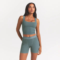 COTTON RIB TANK | KYANITE
