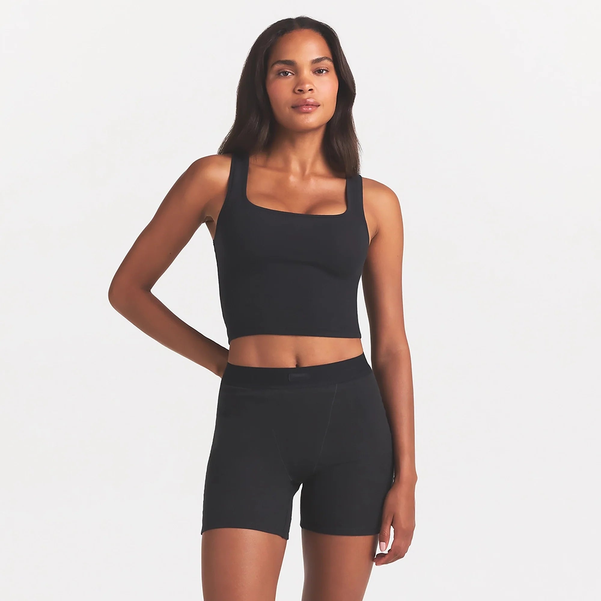 COTTON RIB TANK | SOOT