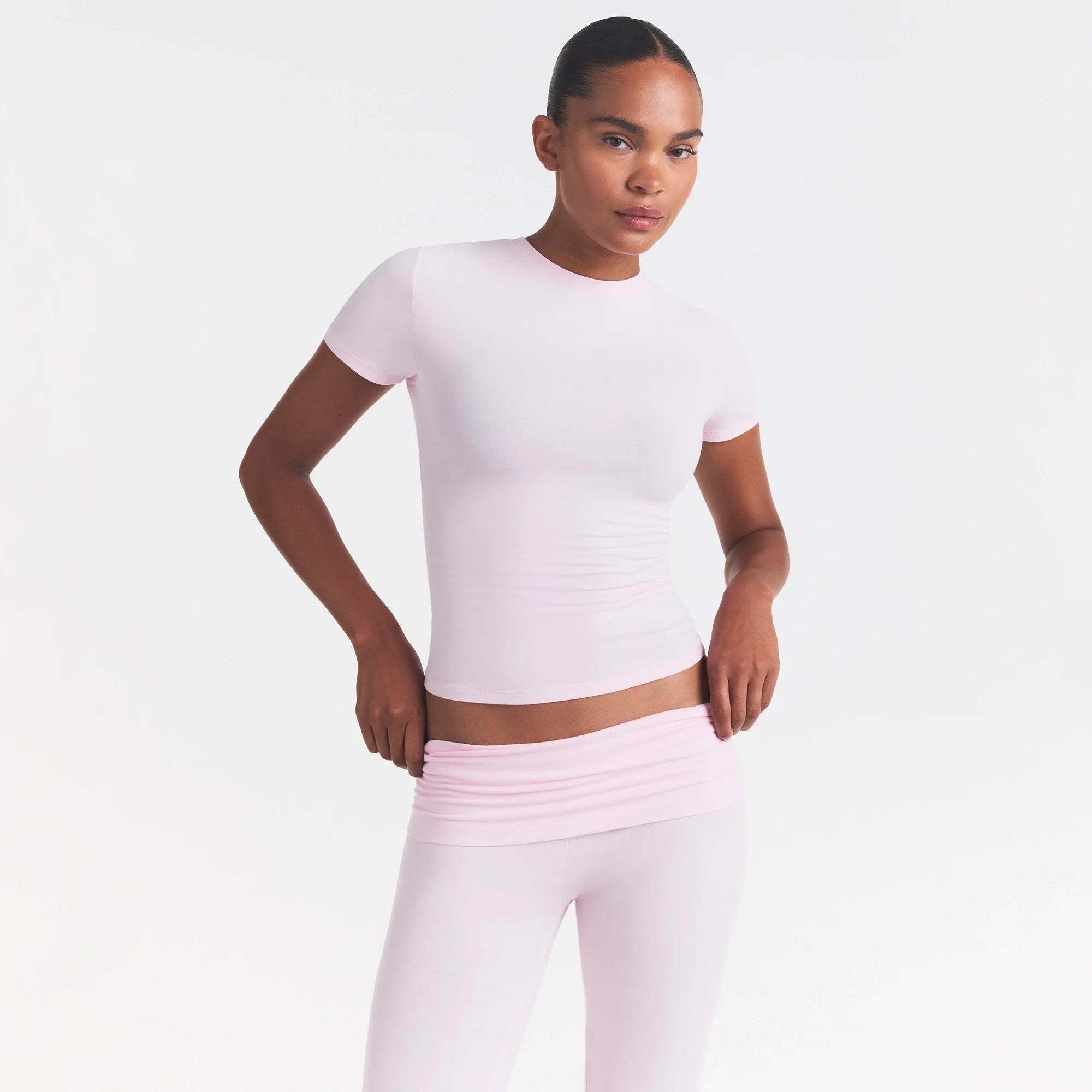 COTTON JERSEY T-SHIRT | CHERRY BLOSSOM