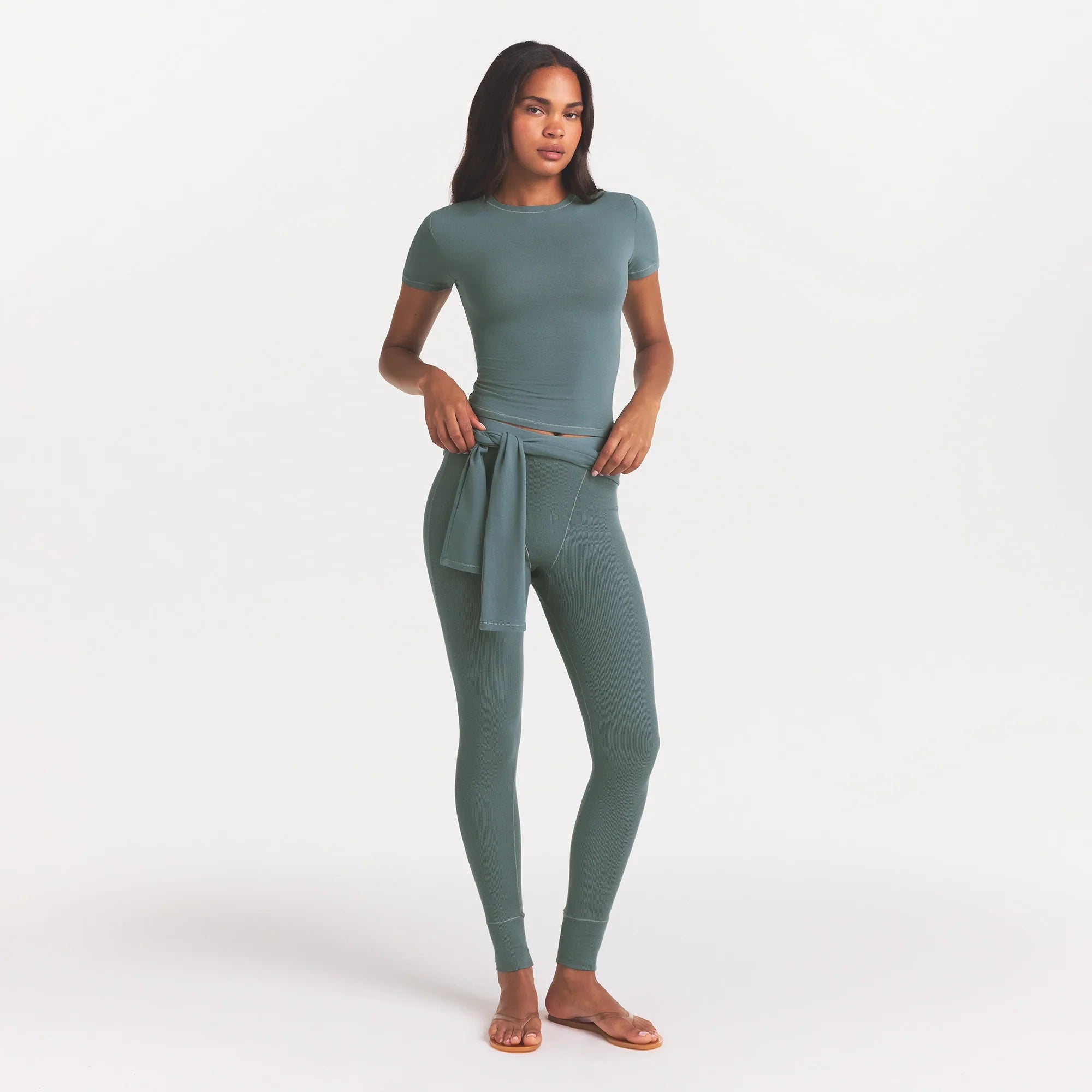 COTTON JERSEY T-SHIRT | KYANITE