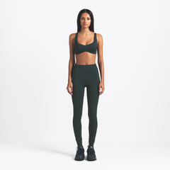 NikeSKIMS MATTE SHAPING SCOOP BRA | DARK TEAL