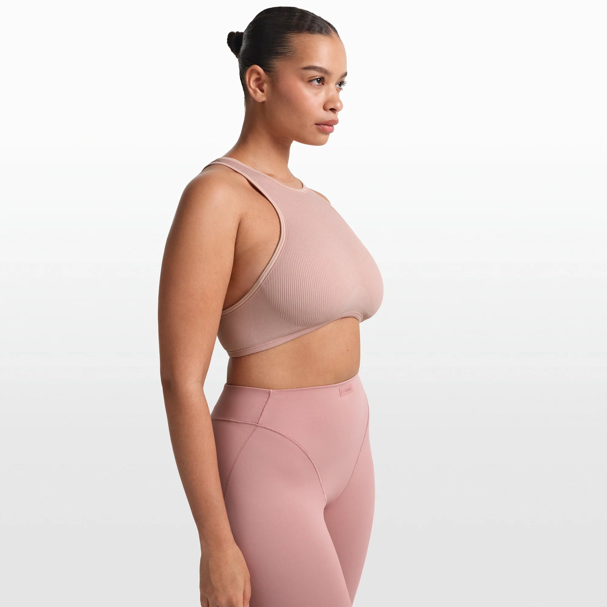 NikeSKIMS RIBBED SEAMLESS RACER FRONT BRA | HIMALAYAN