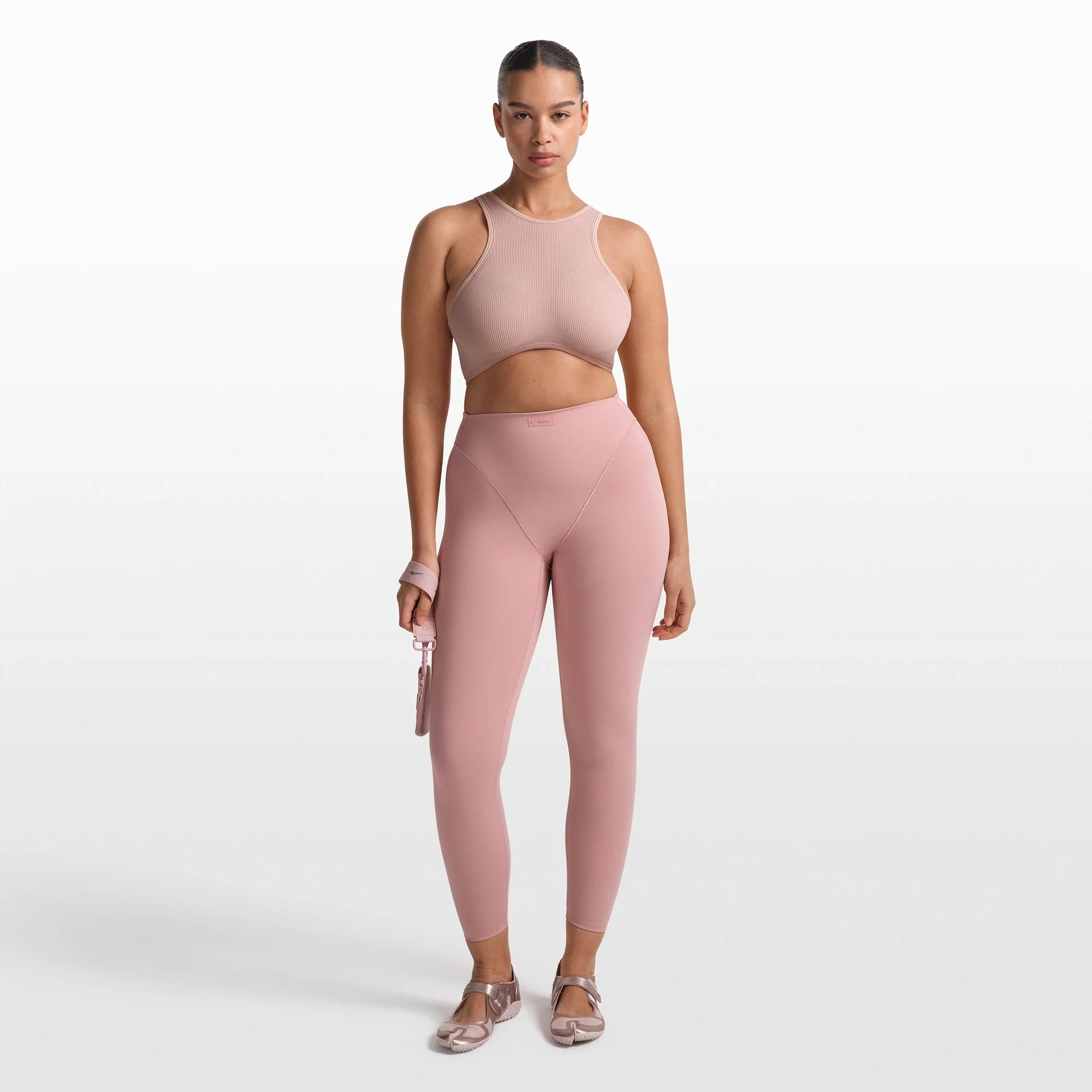 NikeSKIMS RIBBED SEAMLESS RACER FRONT BRA | HIMALAYAN