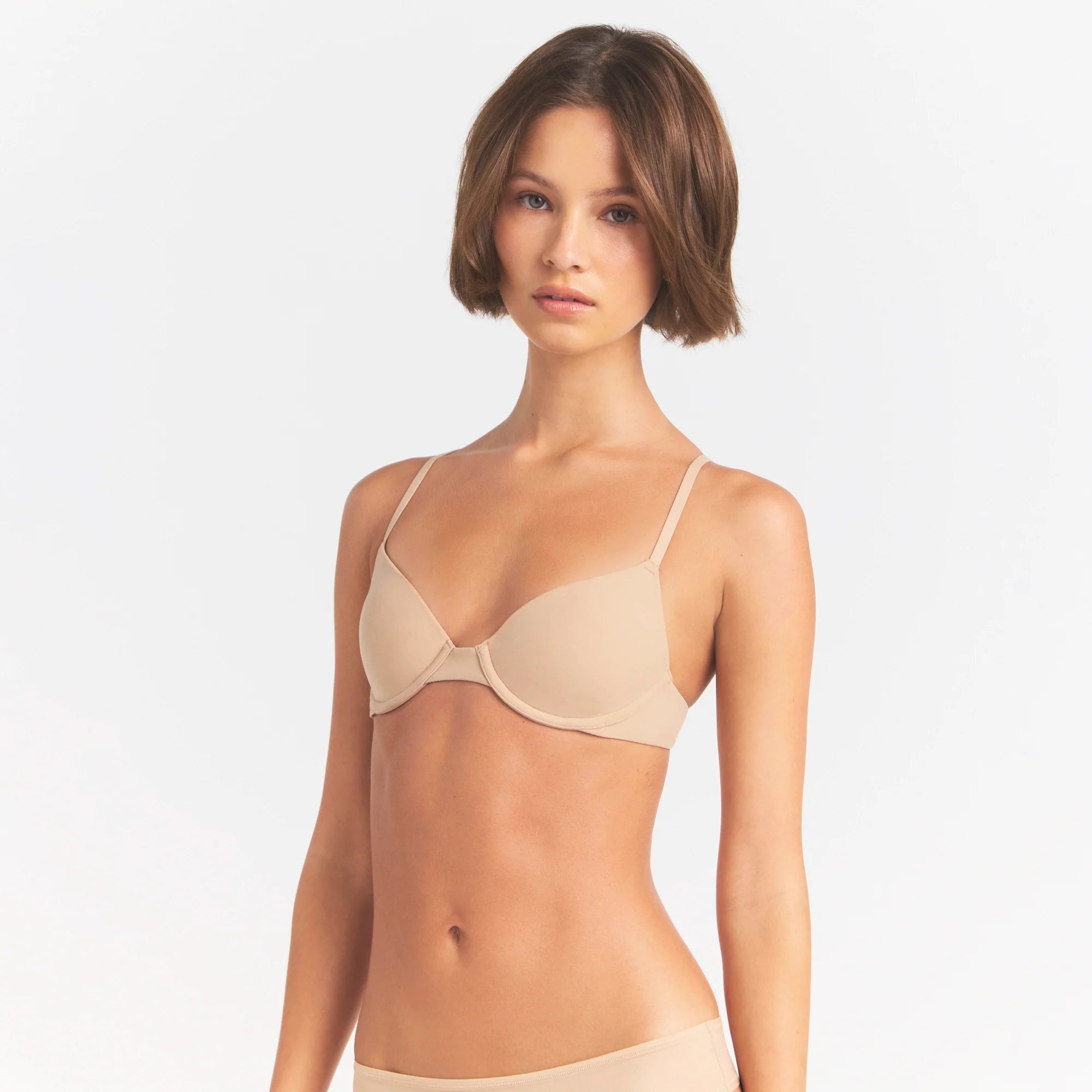 FITS EVERYBODY T-SHIRT BRA | CLAY