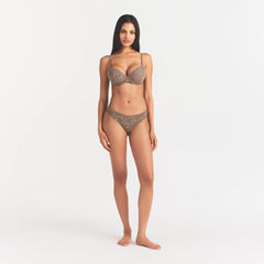 FITS EVERYBODY T-SHIRT BRA | DESERT LEOPARD INK PRINT