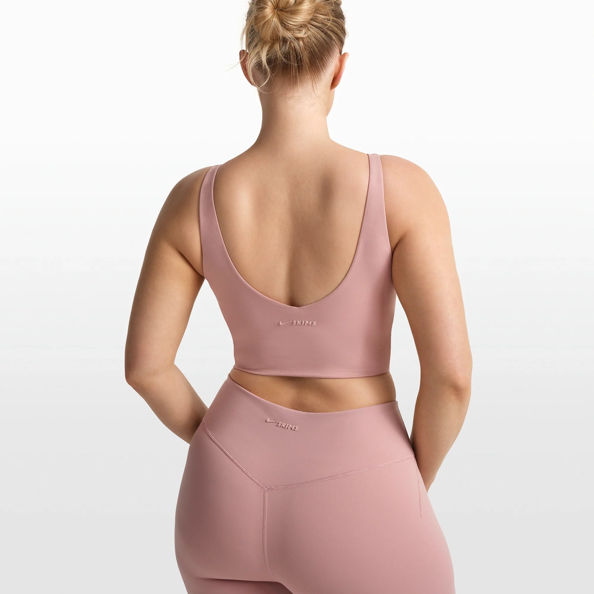 NikeSKIMS MATTE V-NECK BRA TOP | HIMALAYAN