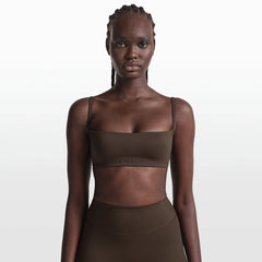 NikeSKIMS MATTE MICRO BRA | DARK SEPIA