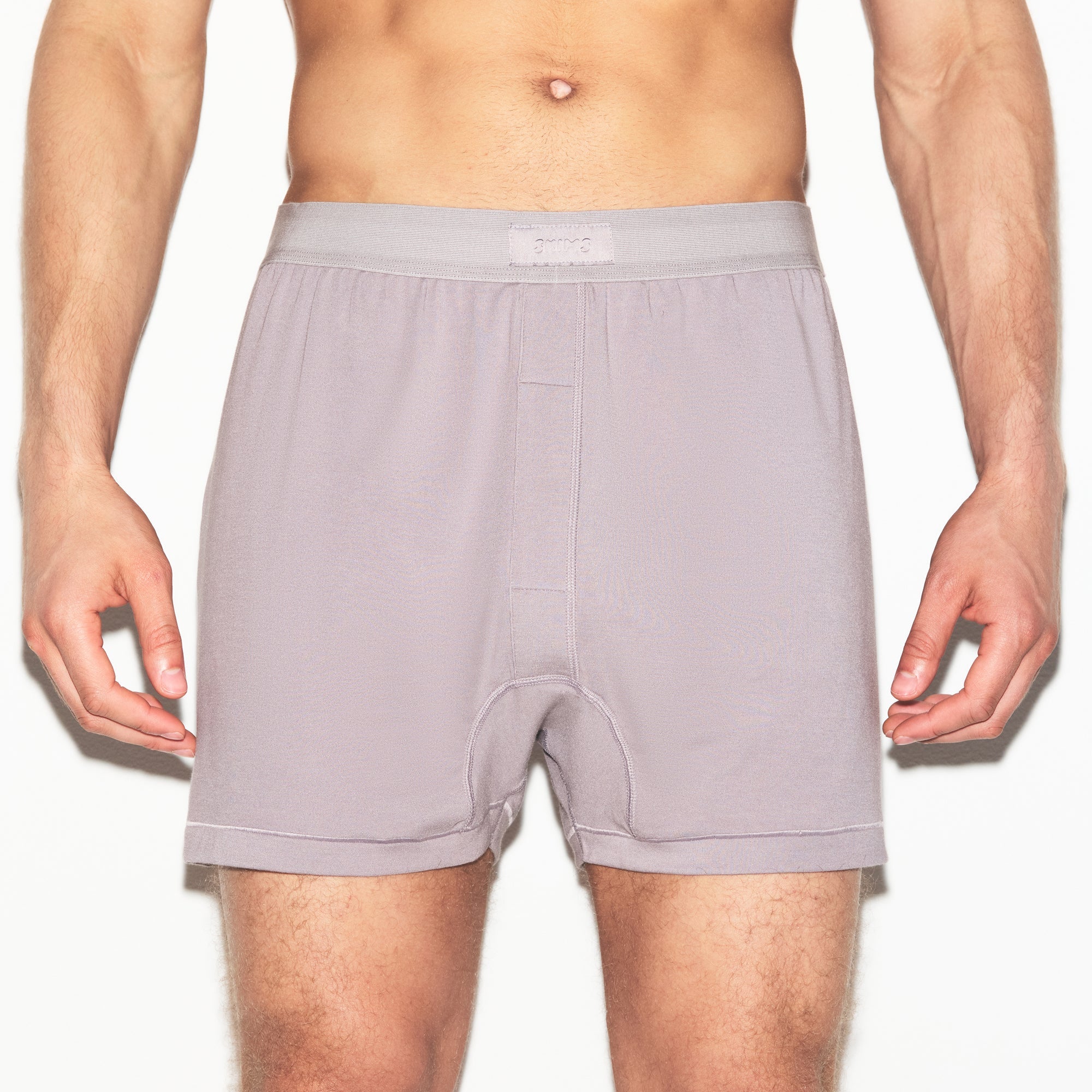 SKIMS COTTON MENS KNIT BOXER 3-PACK | RUSSET MULTI
