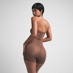 SEAMLESS SCULPT STRAPLESS SHORTIE BODYSUIT | JASPER