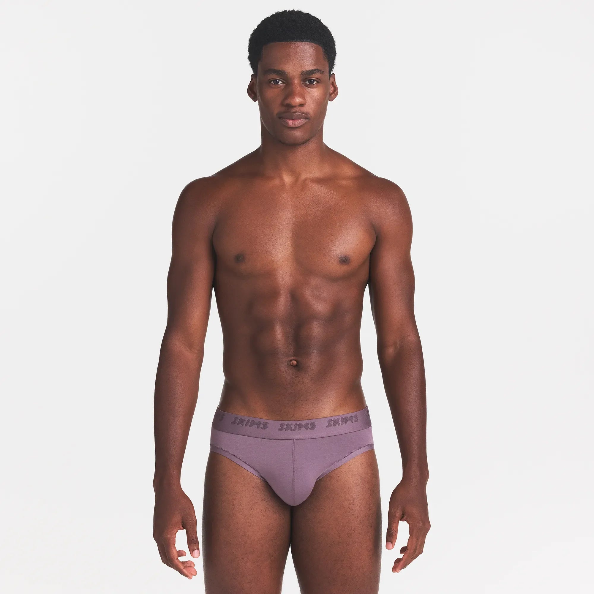 SKIMS STRETCH MENS BRIEF 3-PACK | IRIS HEATHER MULTI