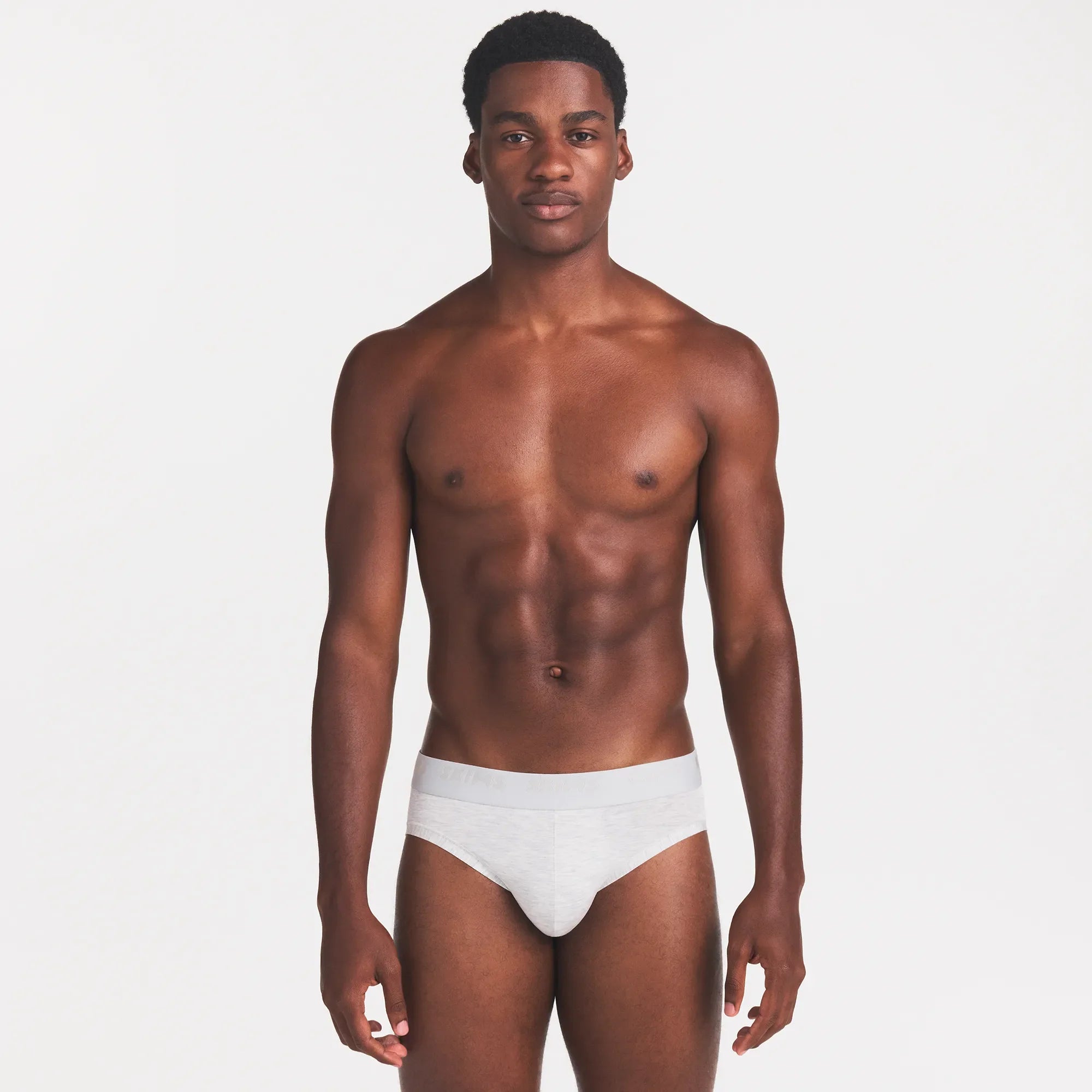 SKIMS STRETCH MENS BRIEF 3-PACK | IRIS HEATHER MULTI