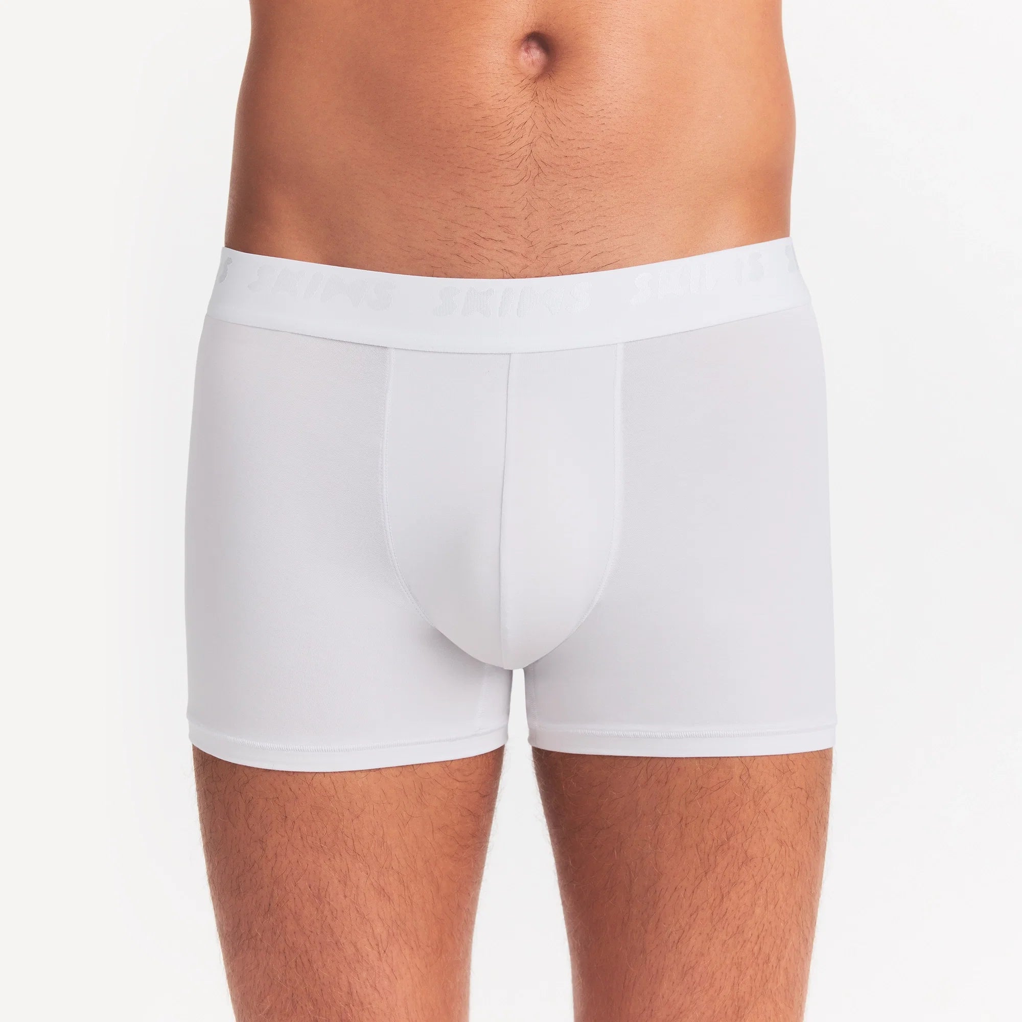 SKIMS STRETCH MENS 5" BOXER BRIEF | CHALK