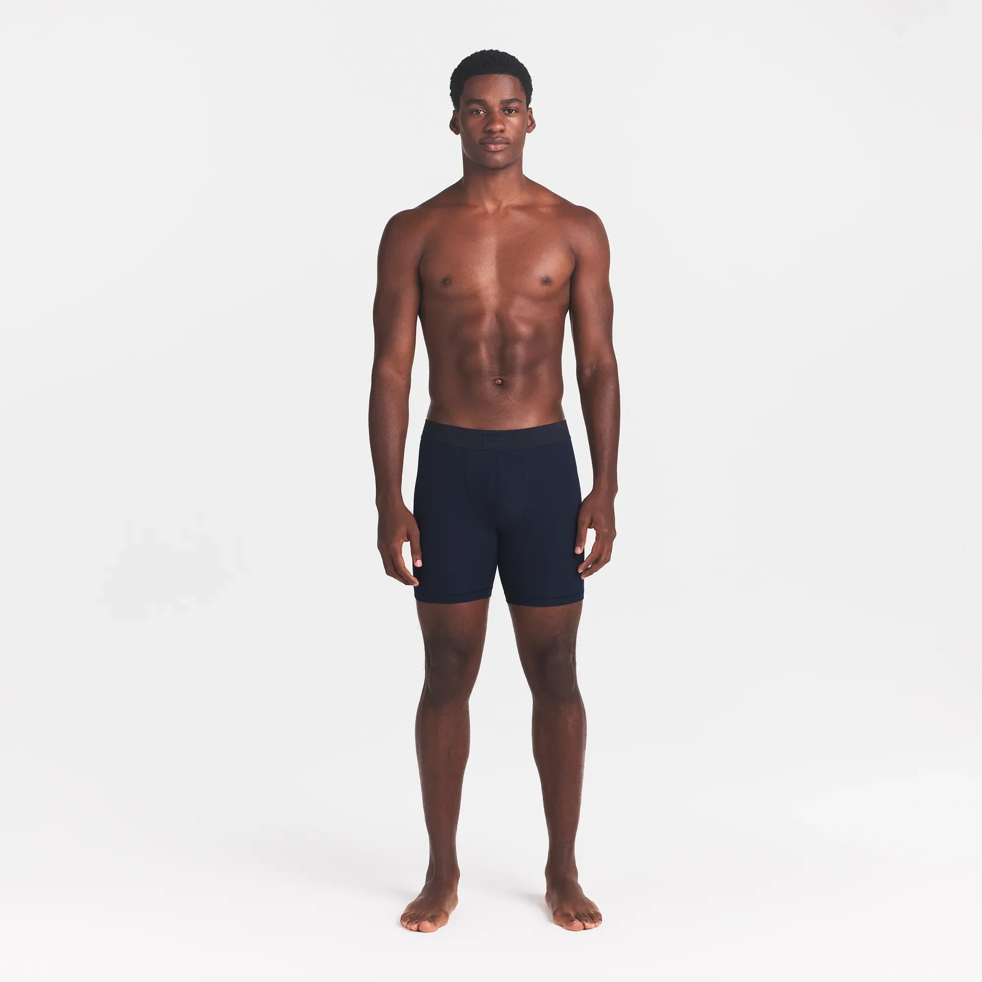 SKIMS COTTON MENS 5" BOXER BRIEF | NAVY