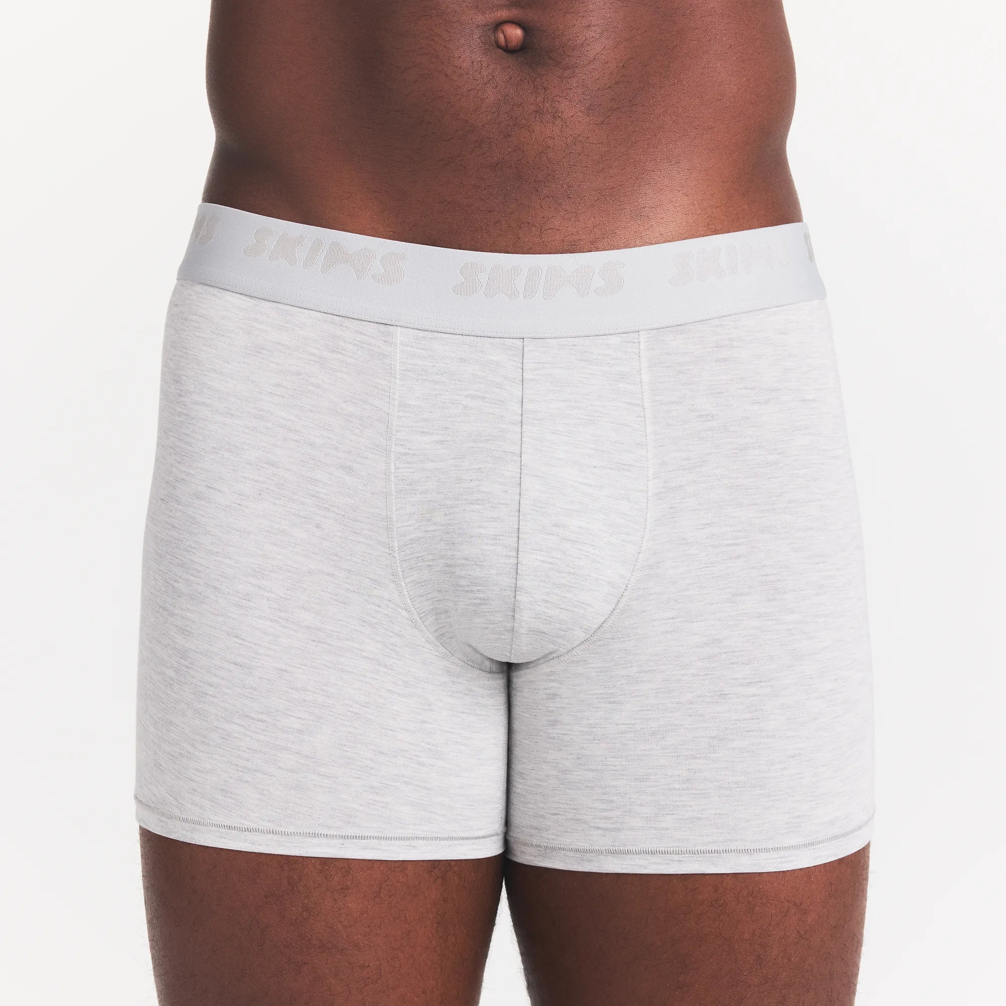 SKIMS STRETCH MENS 3" BOXER BRIEF 3-PACK | IRIS HEATHER MULTI
