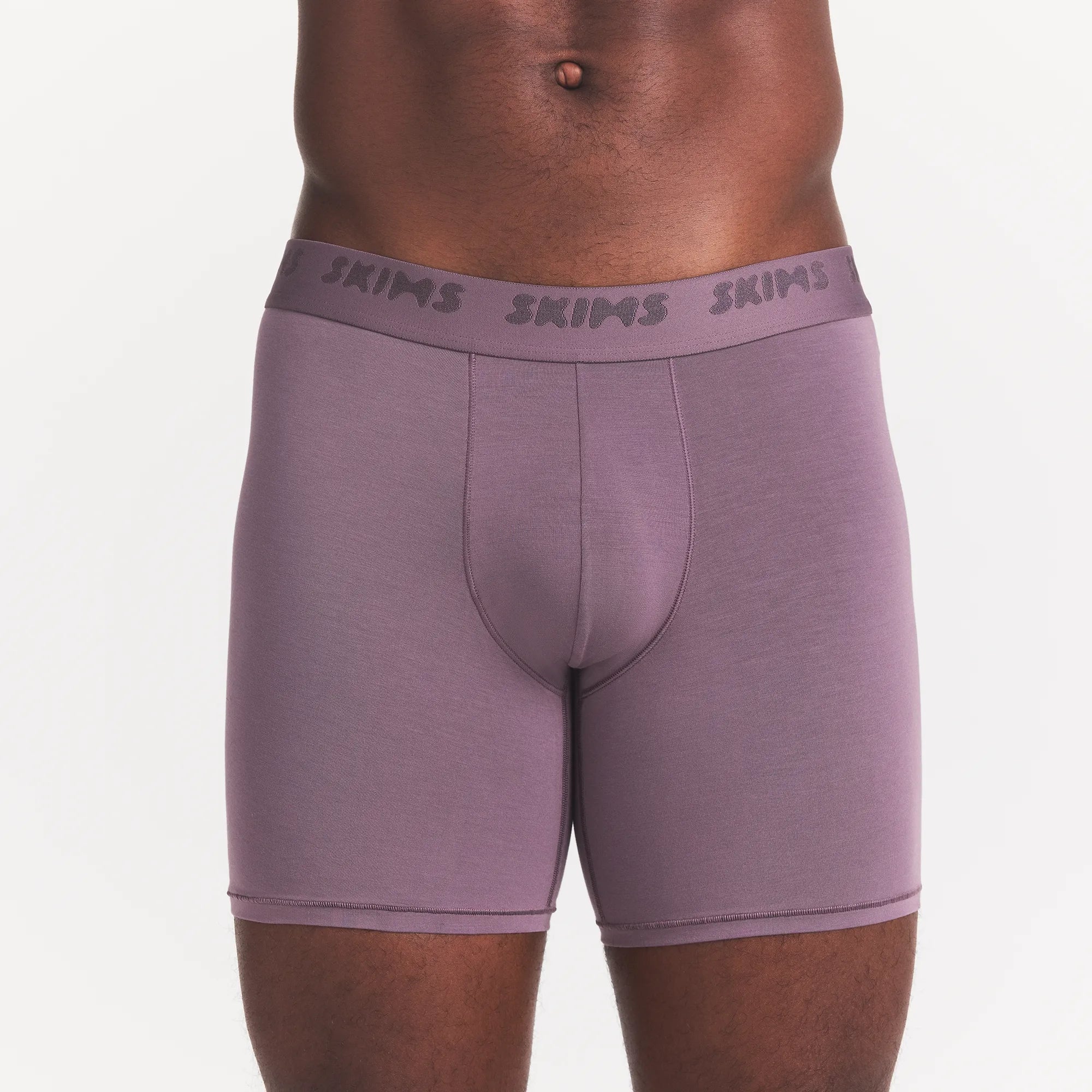 SKIMS STRETCH MENS 5" BOXER BRIEF 3-PACK | IRIS HEATHER MULTI