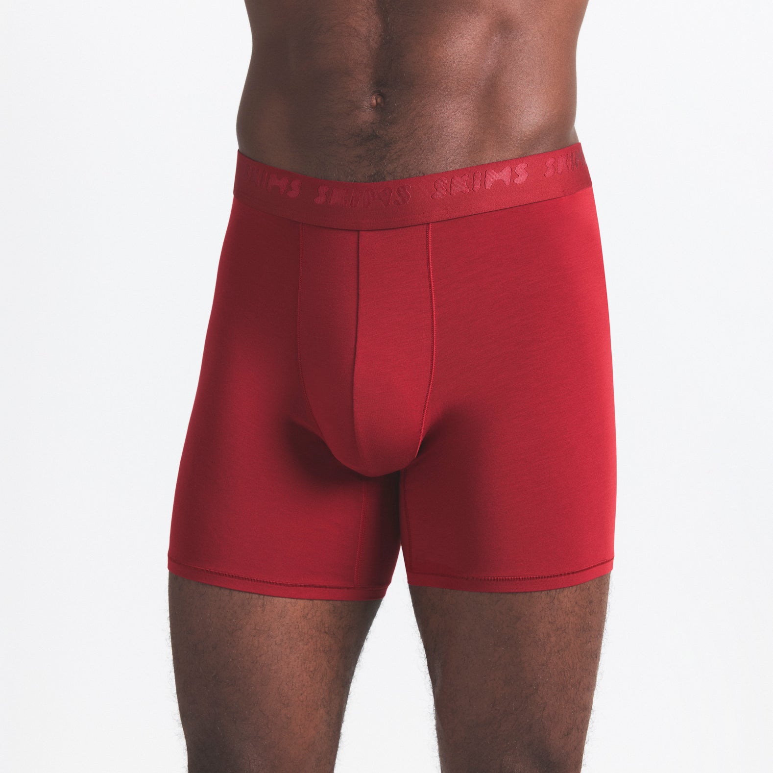 SKIMS STRETCH MENS 5" BOXER BRIEF 3-PACK | WOOD MULTI