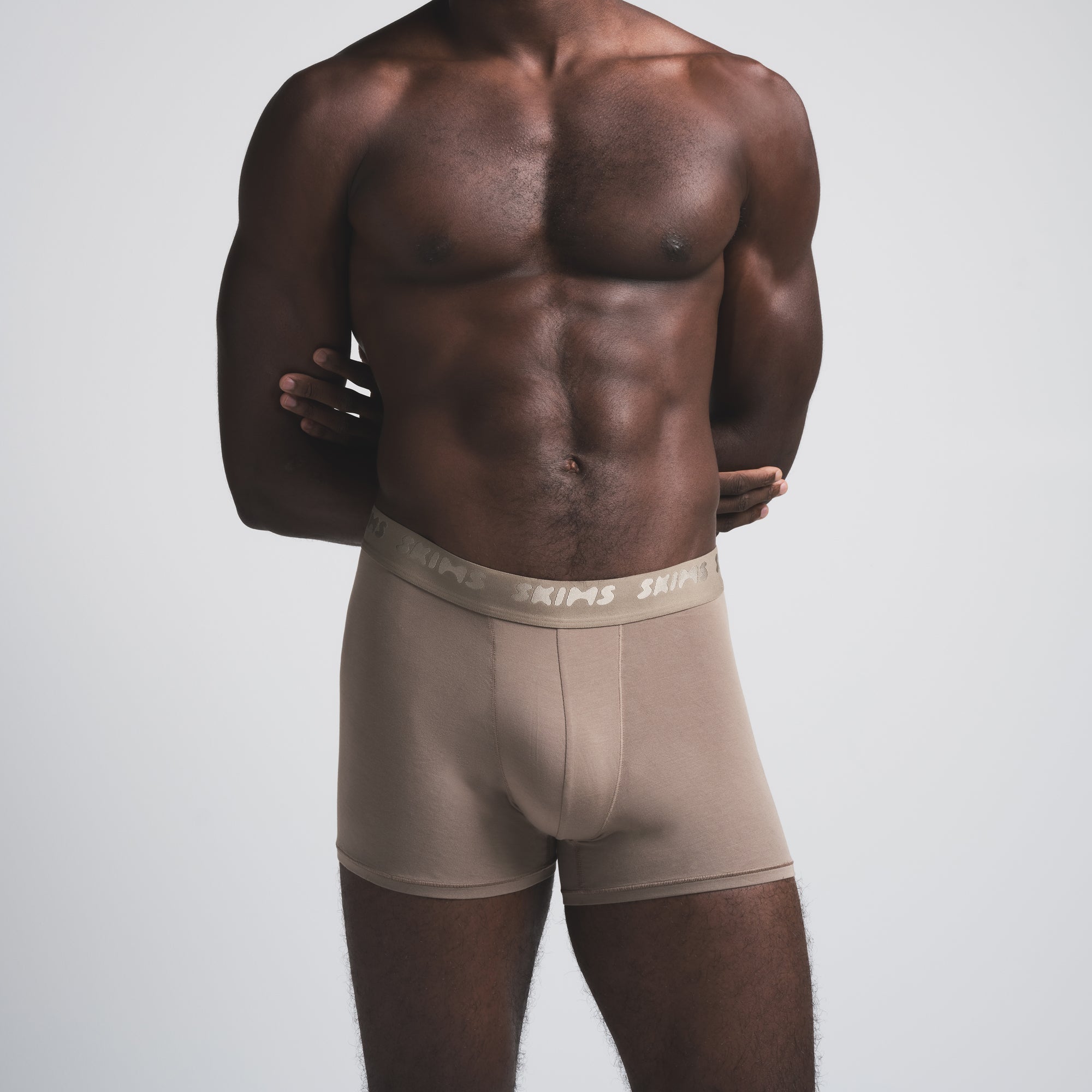SKIMS STRETCH MENS 3" BOXER BRIEF 5-PACK | COCOA MULTI