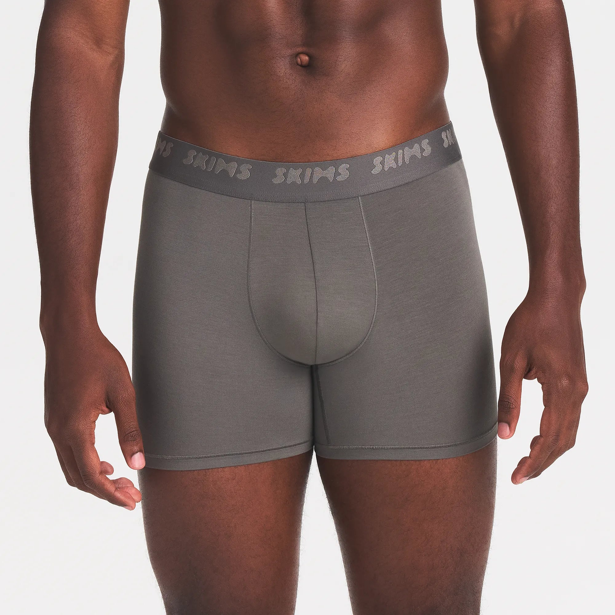 SKIMS STRETCH MENS 3" BOXER BRIEF 5-PACK | IRIS GUNMETAL MULTI