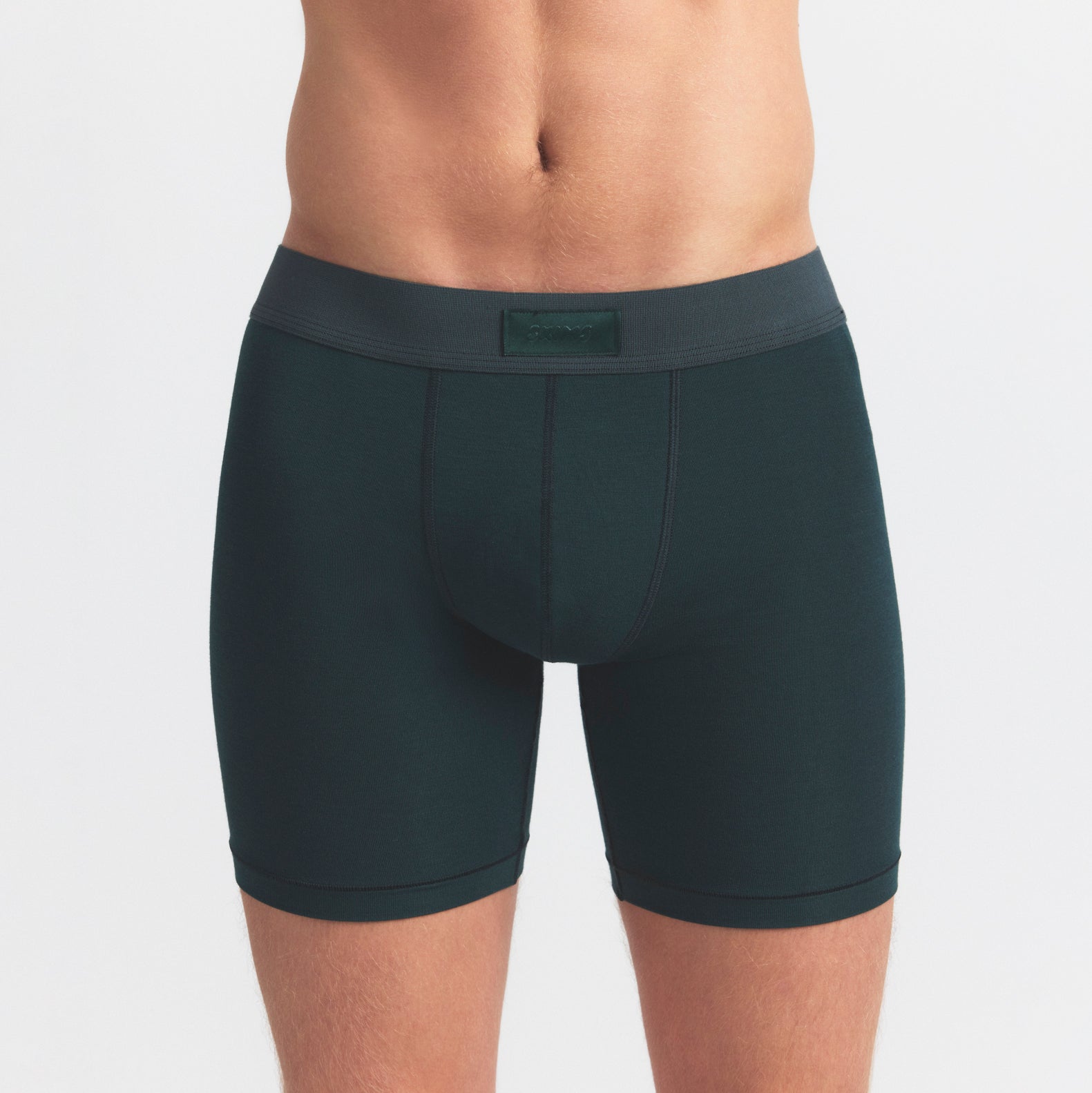 SKIMS COTTON MENS 5" BOXER BRIEF 5-PACK | BLUE BLACK STONE MULTI