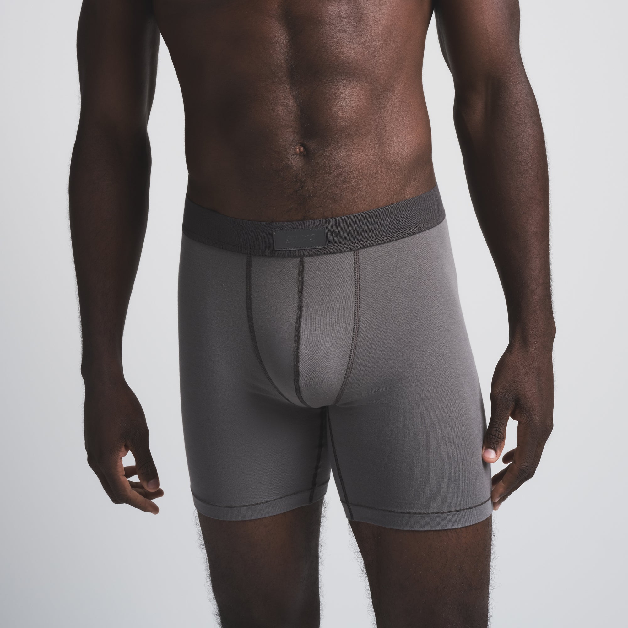 SKIMS COTTON MENS 5" BOXER BRIEF 5-PACK | HEATHER MULTI