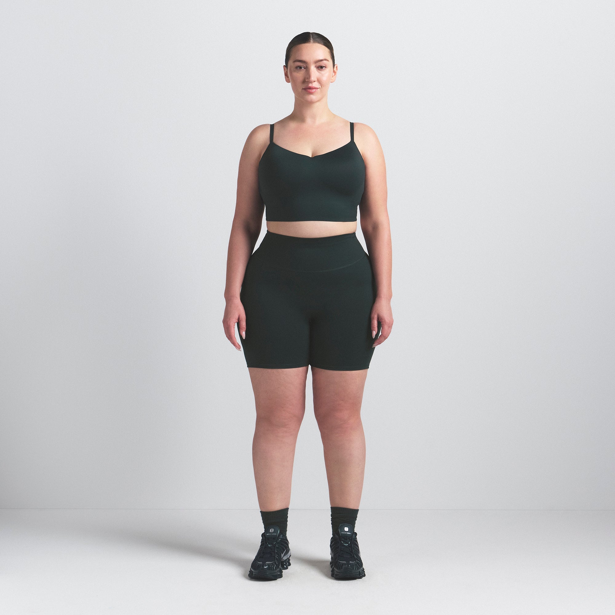 NikeSKIMS MATTE 5" BIKER SHORT | DARK TEAL