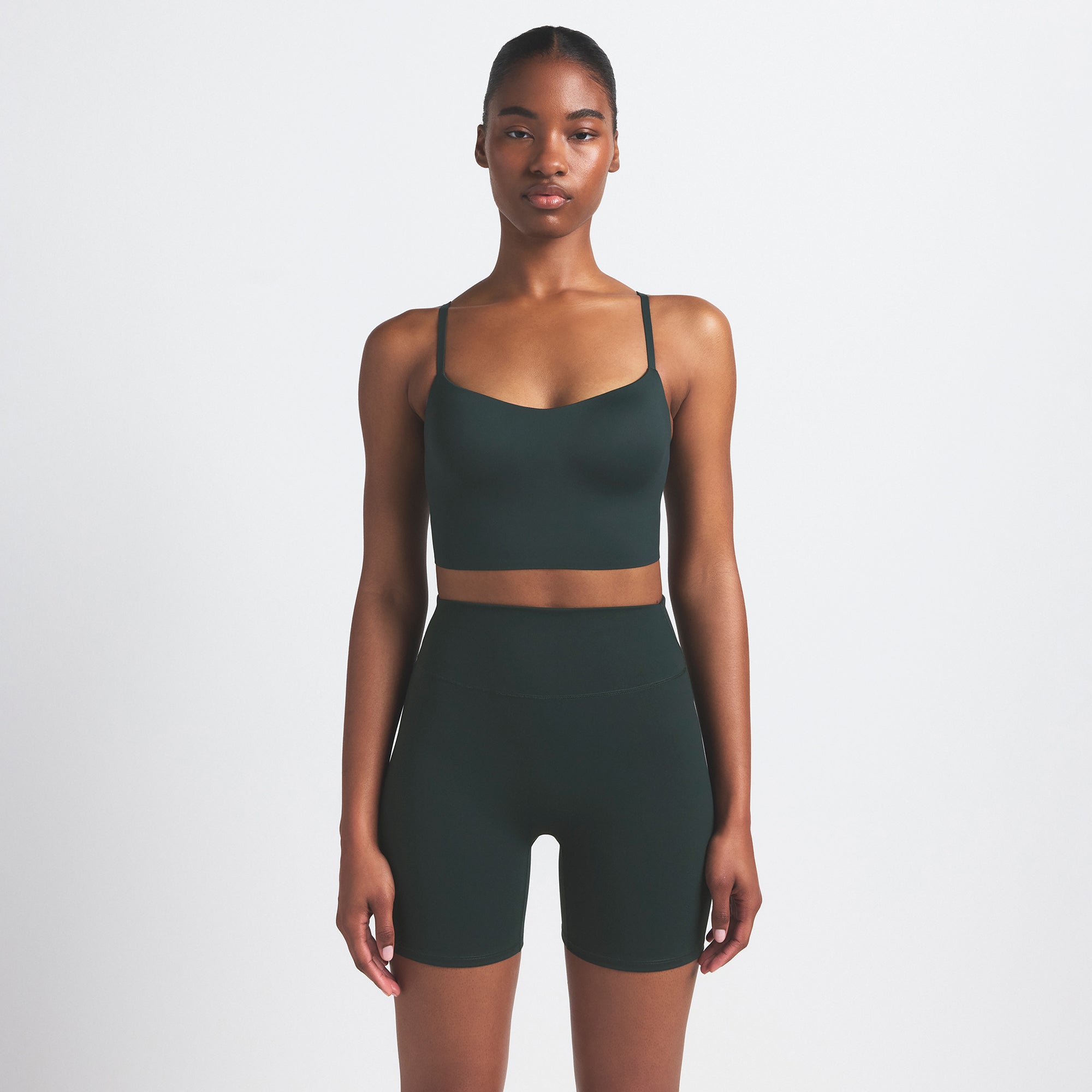 NikeSKIMS MATTE 5" BIKER SHORT | DARK TEAL