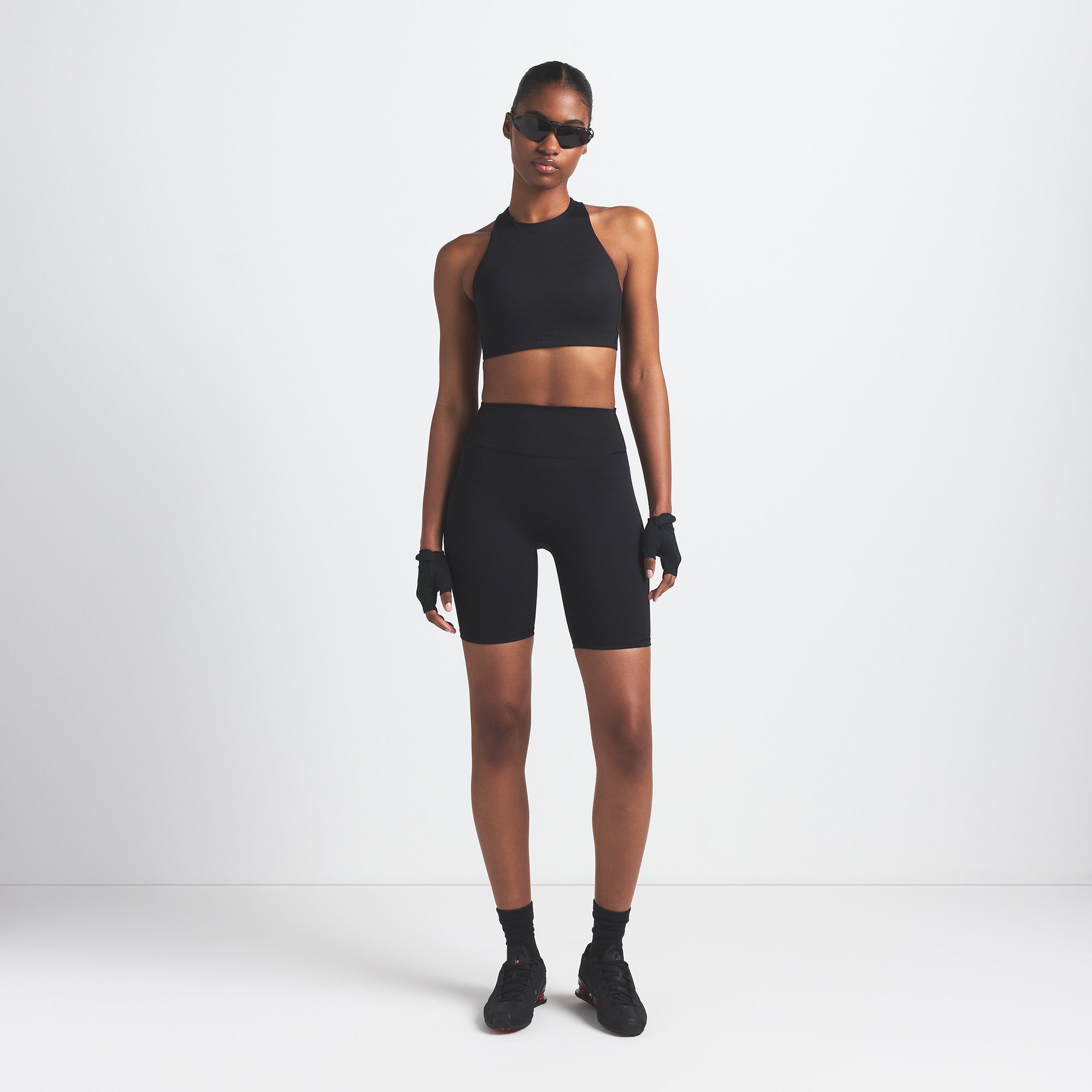 NikeSKIMS MATTE 7" BIKER SHORT | OBSIDIAN