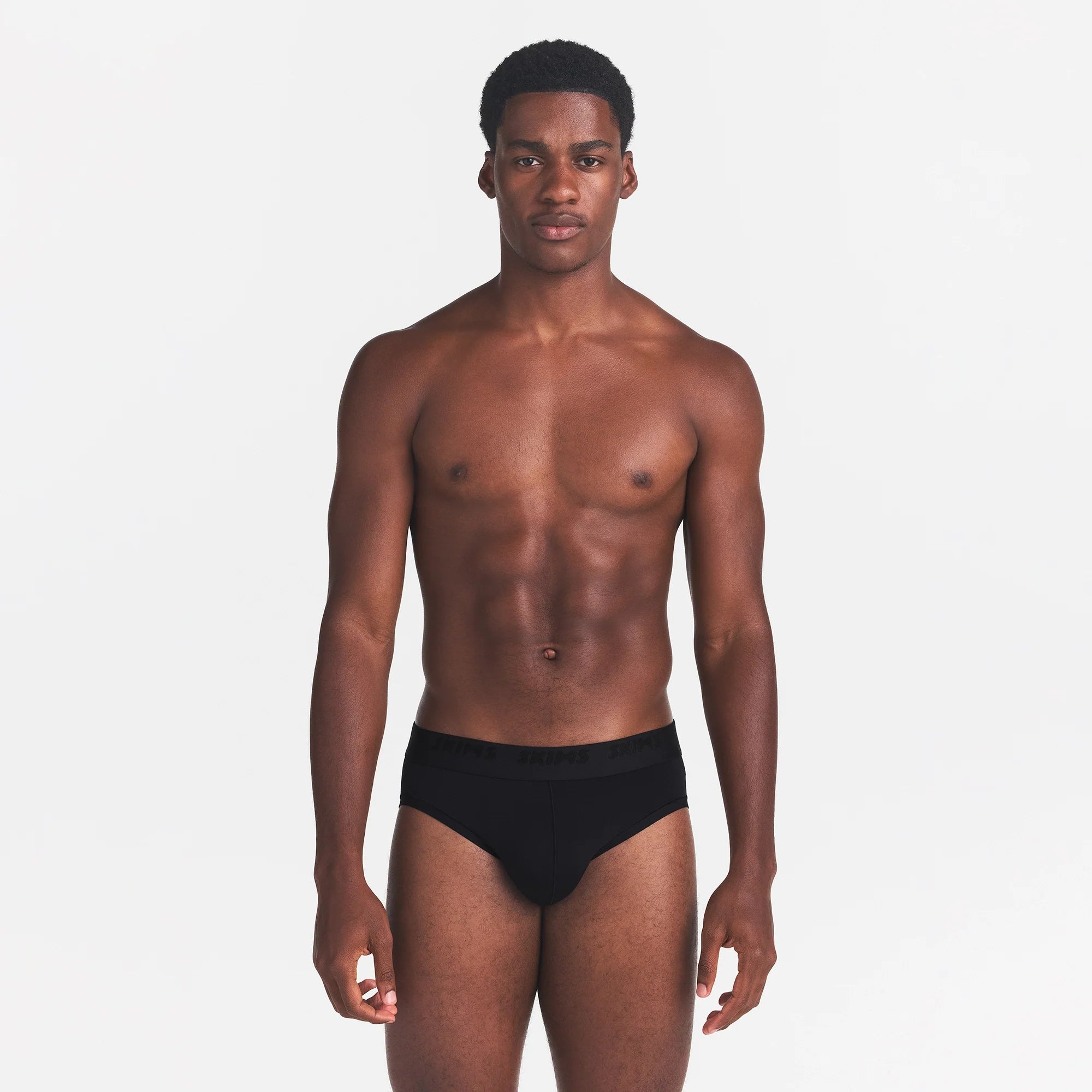 SKIMS STRETCH MENS BRIEF | OBSIDIAN