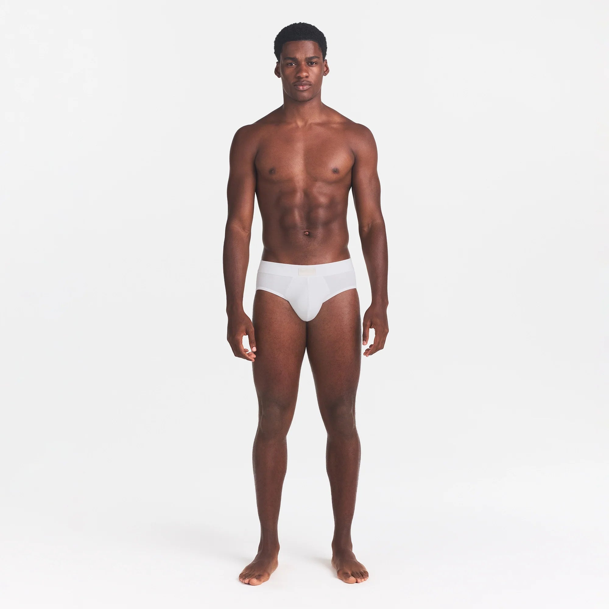 SKIMS COTTON MENS BRIEF | CHALK