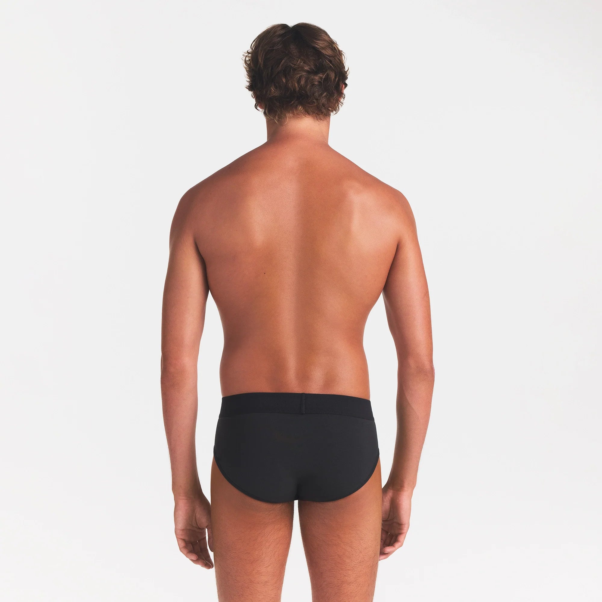 SKIMS COTTON MENS BRIEF | ONYX