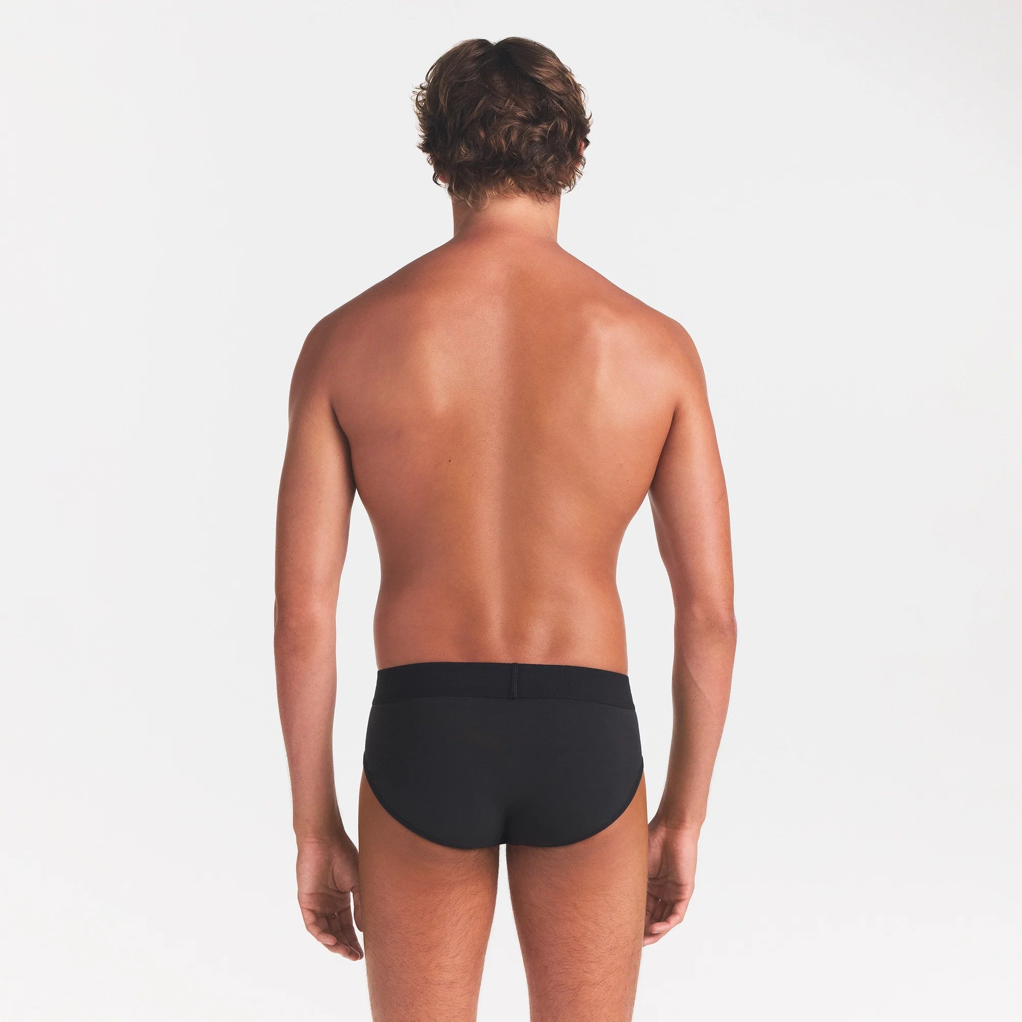 SKIMS COTTON MENS BRIEF 3-PACK | ONYX