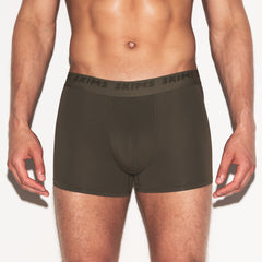 SKIMS STRETCH MENS 3" BOXER BRIEF | LODEN