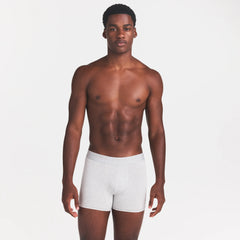 SKIMS STRETCH MENS 3" BOXER BRIEF | LIGHT HEATHER GREY