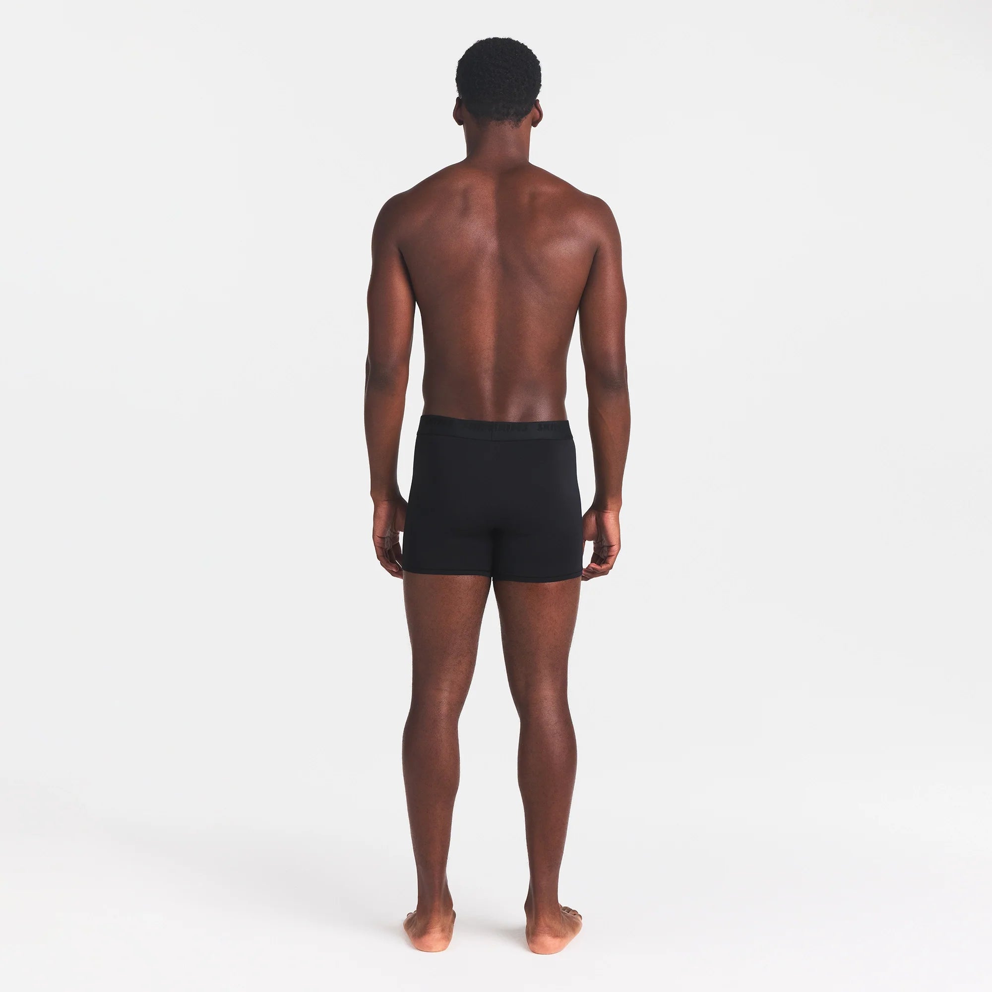 SKIMS STRETCH MENS 3" BOXER BRIEF | OBSIDIAN