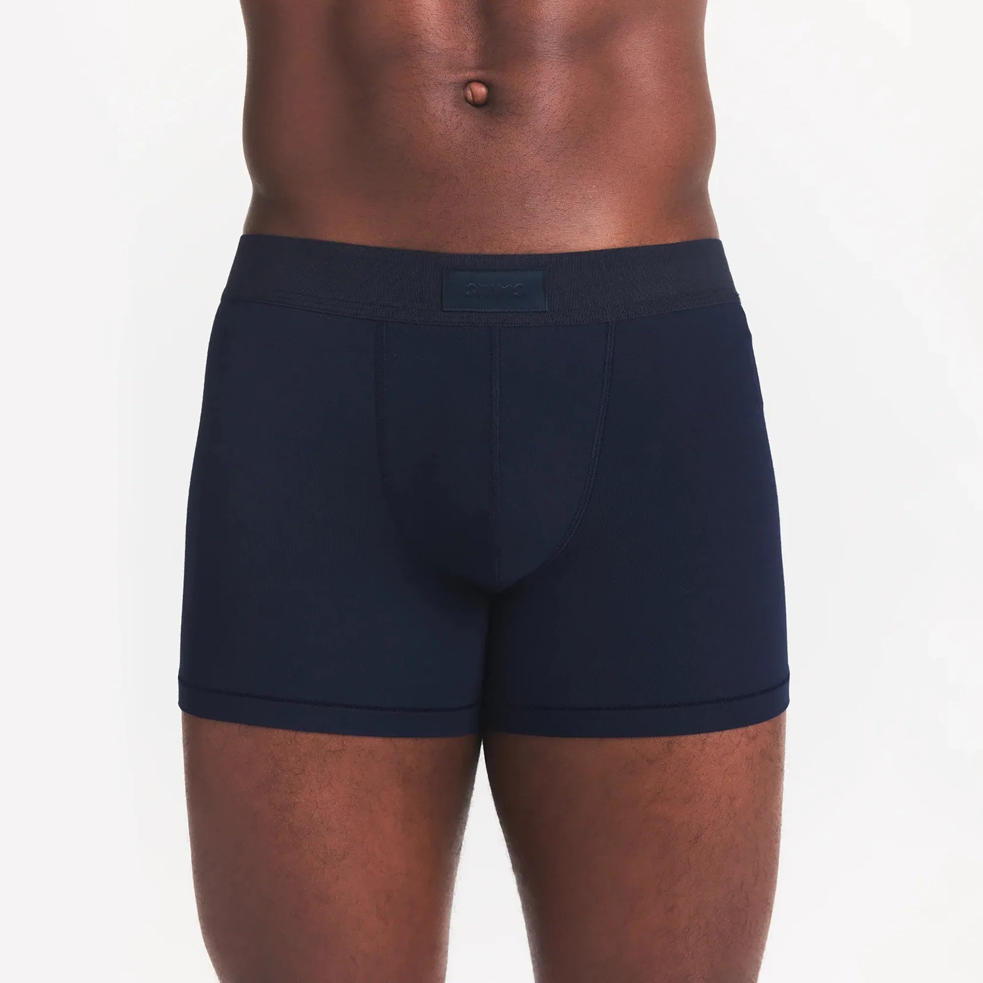 SKIMS COTTON MENS 3" BOXER BRIEF | NAVY