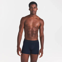 SKIMS COTTON MENS 3" BOXER BRIEF | NAVY