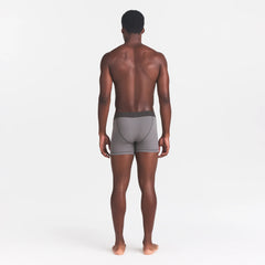 SKIMS COTTON MENS 3" BOXER BRIEF | WASHED GUNMETAL
