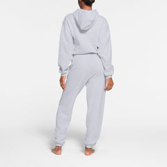 COTTON FLEECE JOGGER | LIGHT HEATHER GREY