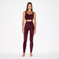 NikeSKIMS SHINE DRAWCORD 26" LEGGING | CURRANT
