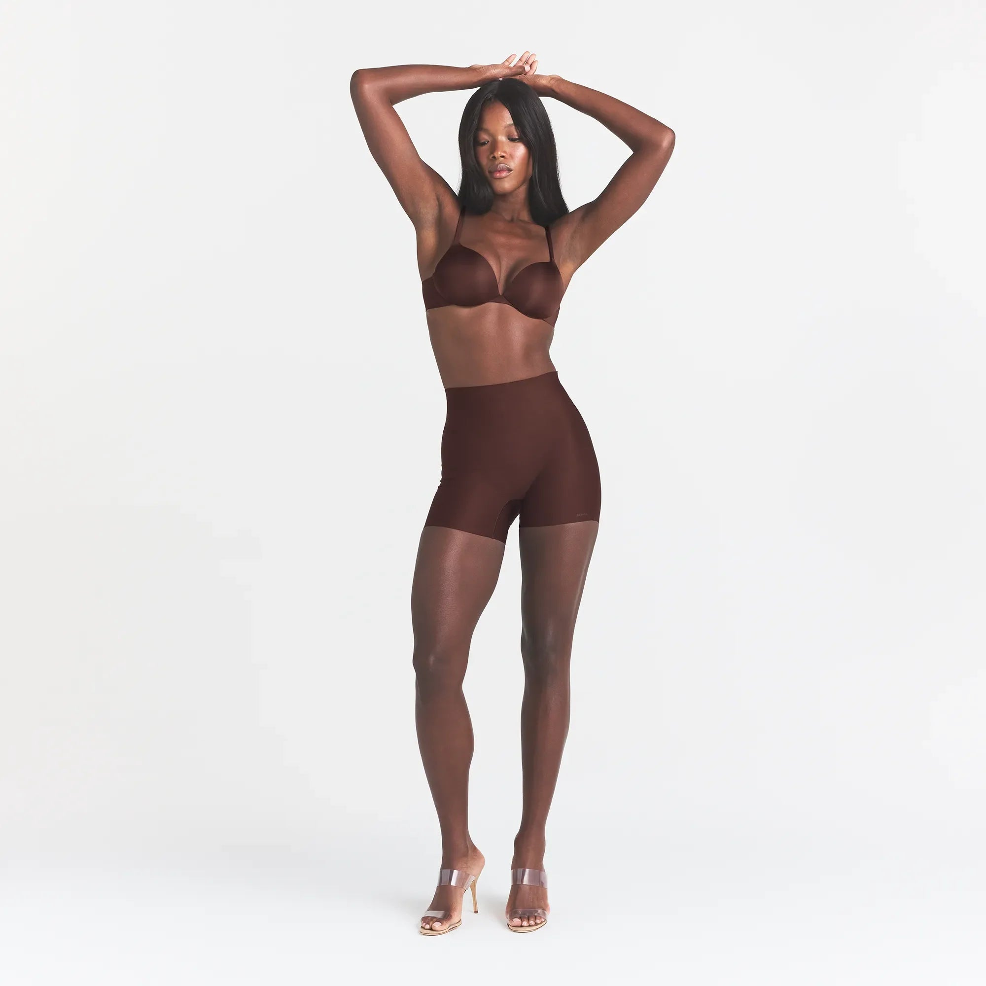 SKIMS BODY CORE SCULPT SHORTIE | COCOA