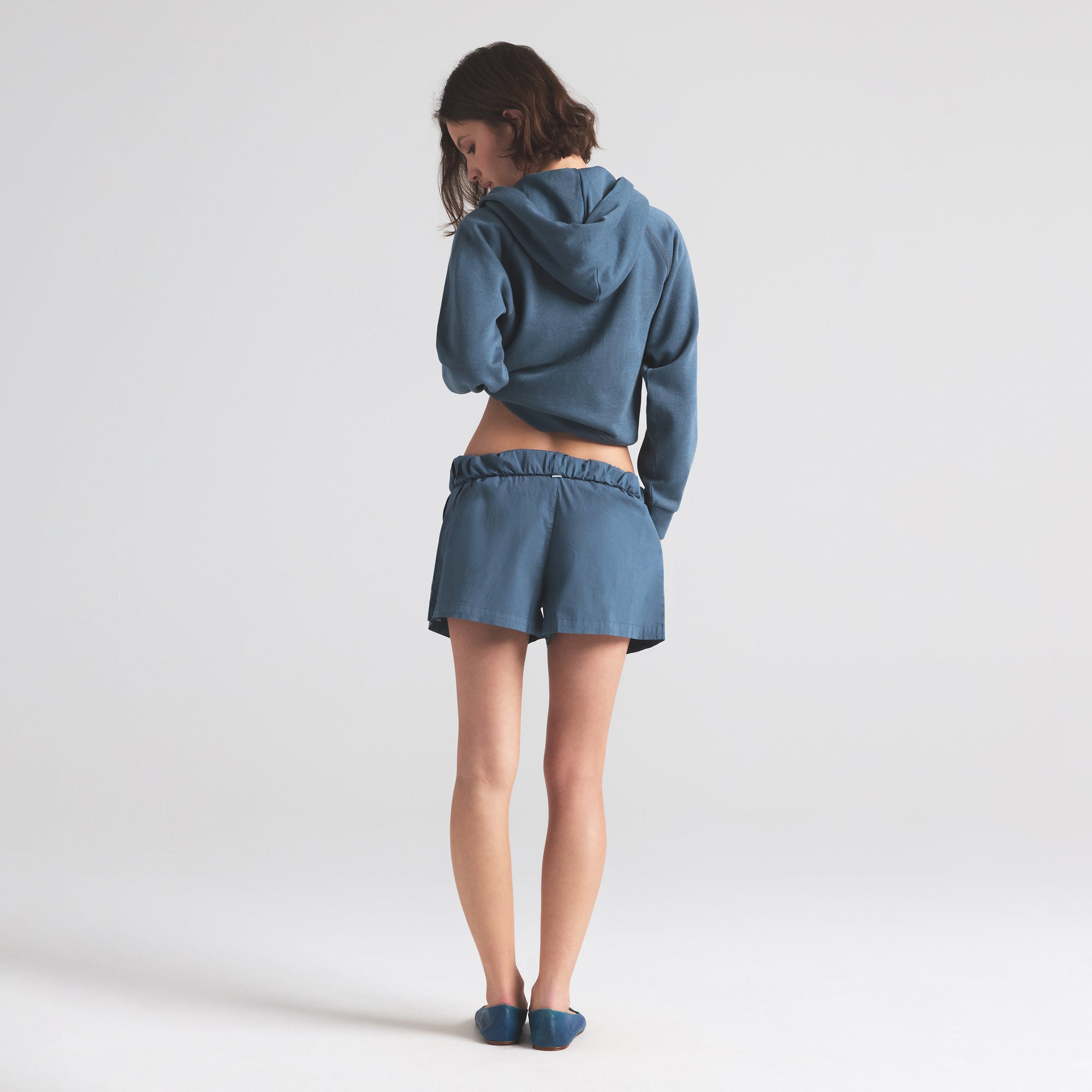 COTTON POPLIN BOXER | HARBOR