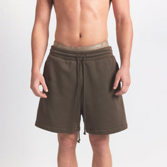 FLEECE LOUNGE MENS RELAXED SHORT | DRIFTWOOD